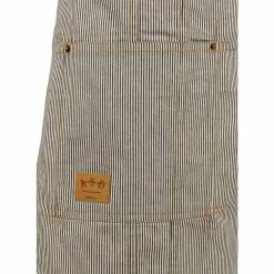 Railroad Stripe Denim Adult Butcher Apron by ASD Living 8 Railroad Stripe Denim Adult Butcher Apron by ASD Living -Table Linens Shop multi asd living aprons 01 275 4f 1000
