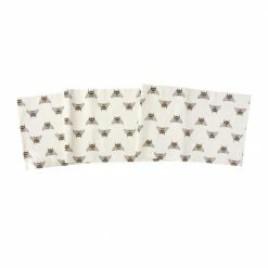 Bumble Bee 13 in. x 72 in. Multi Animal Print Cotton Table Runner by C&F HOME