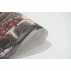 Wine and Grapes Multi-Color Textilene Placemat (Set of 4) by Dainty Home -Table Linens Shop multi dainty home placemats 4wg1319mu 4f 1000