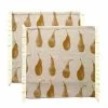 Amelia 13 in. W x 1 in. L Brown/Yellow Geometric Cotton Table Runner Pale Yellow Pear Pattern Placemats (Set of 8) by HomeRoots -Table Linens Shop multi homeroots table runners 2000388985 64 1000