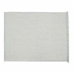 Amelia 14 in. W x 1 in. L Multi-Color Striped Cotton Table Runner Periwinkle Striped Placemats (Set of 8) by HomeRoots