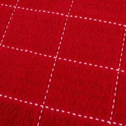 100% Cotton Woven Checked Pattern 16 Piece Set of Kitchen Dish Towels by Unbranded -Table Linens Shop multi kitchen towels 544306ijb 4f 1000