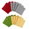 100% Cotton Woven Checked Pattern 16 Piece Set of Kitchen Dish Towels by Unbranded -Table Linens Shop multi kitchen towels 544306ijb 64 1000