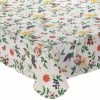 Enchanted Garden 60 in. x 84 in. 100% Vinyl Tablecloth by Lintex -Table Linens Shop multi lintex tablecloths 328305 64 1000
