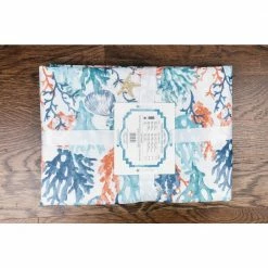 Coralee Indoor Outdoor 100% Polyester Tablecloth 52"X70" by Lintex 11 Coralee Indoor Outdoor 100% Polyester Tablecloth 52"X70" by Lintex -Table Linens Shop multi lintex tablecloths 473906 44 1000