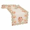 Primrose 15 in. x 90 in. Multi Embroidered Cutwork Table Runner by Manor Luxe
