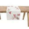 15 in. x 90 in. Christmas Pine Cone Crewel Embroidered Table Runner, Natural by Manor Luxe -Table Linens Shop multi manor luxe table runners xd198111590ln 64 1000