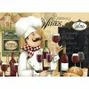 MHF Home Chef and Wine 18 in. W x 13 in. L Multi-Colored Polypropylene Placemat Set (4-Pack) by Morgan Home -Table Linens Shop multi morgan home placemats 64 1000 2