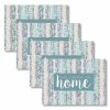 MHF Home 18 in. x 13 in. Polypropylene No Place Like Home Bubbles Placemats (Set of 4) by Morgan Home 1 MHF Home 18 in. x 13 in. Polypropylene No Place Like Home Bubbles Placemats (Set of 4) by Morgan Home -Table Linens Shop multi morgan home placemats m668258 64 1000