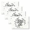 MHF Home 18 in. x 13 in. Polypropylene There's No Place Like Home White Wood Placemats (Set of 4) by Morgan Home -Table Linens Shop multi morgan home placemats m668333 64 1000