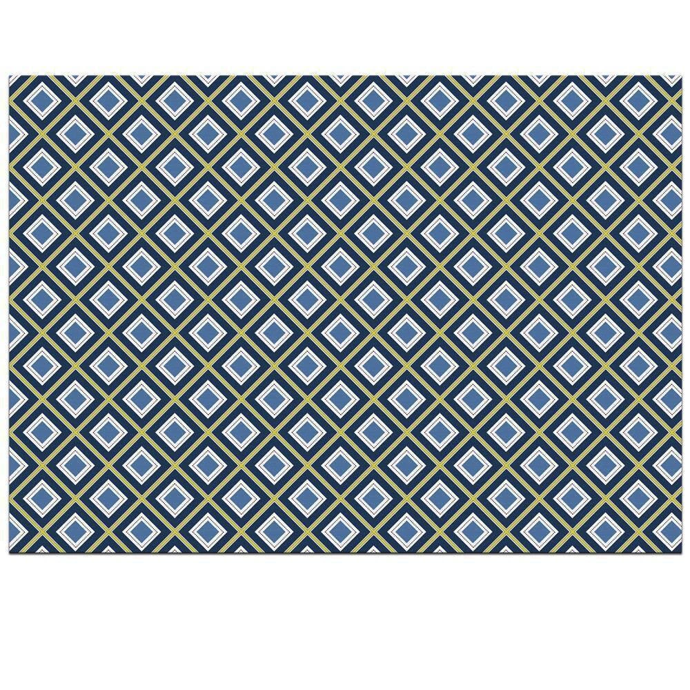 17 in. x 12 in. Multi-Colored Vinyl Placemats (Set of 6) by DASCO 5 17 in. x 12 in. Multi-Colored Vinyl Placemats (Set of 6) by DASCO - Image 3
