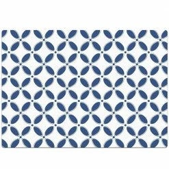 17 in. x 12 in. Multi-Colored Vinyl Placemats (Set of 6) by DASCO -Table Linens Shop multi placemats hd22 026 4f 1000