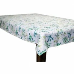 60"X84" Meadow Views Floral 100% Polyester Tablecloth by Unbranded