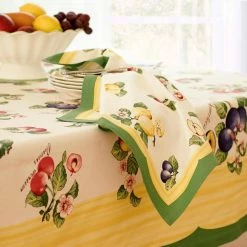 French Garden 21 in. W x 21 in. L in Multi-Color Napkins (Set of 4) by Villeroy & Boch 7 French Garden 21 in. W x 21 in. L in Multi-Color Napkins (Set of 4) by Villeroy & Boch -Table Linens Shop multi villeroy boch cloth napkins napkin rings 21938mlt 31 1000
