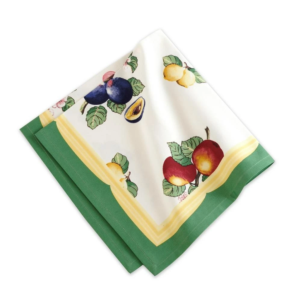 French Garden 21 in. W x 21 in. L in Multi-Color Napkins (Set of 4) by Villeroy & Boch 4 French Garden 21 in. W x 21 in. L in Multi-Color Napkins (Set of 4) by Villeroy & Boch - Image 2
