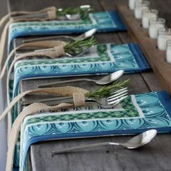 Casale Blu 21 in. W x 21 in. L in Multi-Color Napkins (Set of 4) by Villeroy & Boch