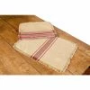 14 in. x 20 in. Natural Linen Stripe Placemats (Set of 4) by Xia Home Fashions -Table Linens Shop multi xia home fashions placemats xd150081420 64 1000