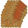 Tangiers Orange Placemat (Set of 6) by C&F HOME -Table Linens Shop oranges peaches c f home placemats 862621293s6 64 1000