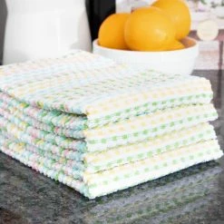 Spring Multicolor Pebble Cotton Terry Bar Mop Kitchen Towel Set of 4 by RITZ 10 Spring Multicolor Pebble Cotton Terry Bar Mop Kitchen Towel Set of 4 by RITZ -Table Linens Shop oranges peaches ritz kitchen towels 90443 1f 1000