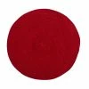 Cotton Solid Red Placemats by Better Trends