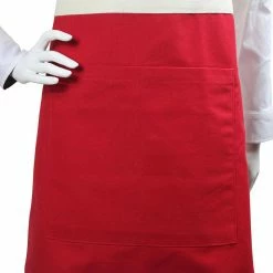 Red Unisex Apron by CB Station 10 Red Unisex Apron by CB Station -Table Linens Shop reds pinks cb station aprons 6382 1f 1000