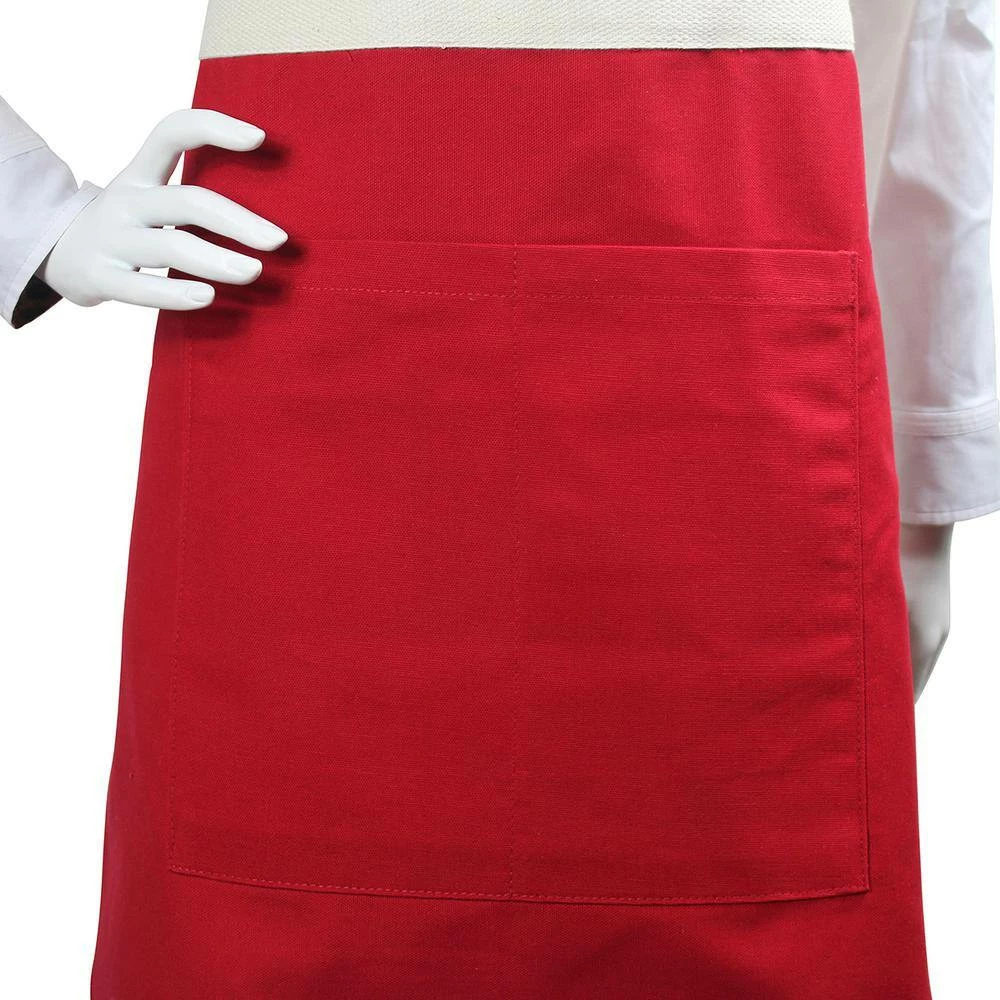 Red Unisex Apron by CB Station 6 Red Unisex Apron by CB Station - Image 4