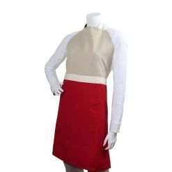 Red Unisex Apron by CB Station 9 Red Unisex Apron by CB Station -Table Linens Shop reds pinks cb station aprons 6382 4f 1000