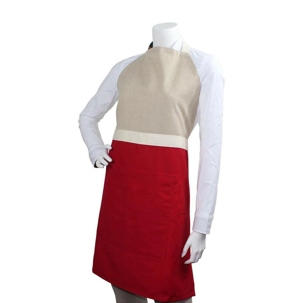 Red Unisex Apron by CB Station 5 Red Unisex Apron by CB Station - Image 3