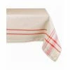 Christmas 60 in. x 104 in. Red French Stripe Cotton Tablecloth by DII -Table Linens Shop reds pinks dii tablecloths camz33353 64 1000