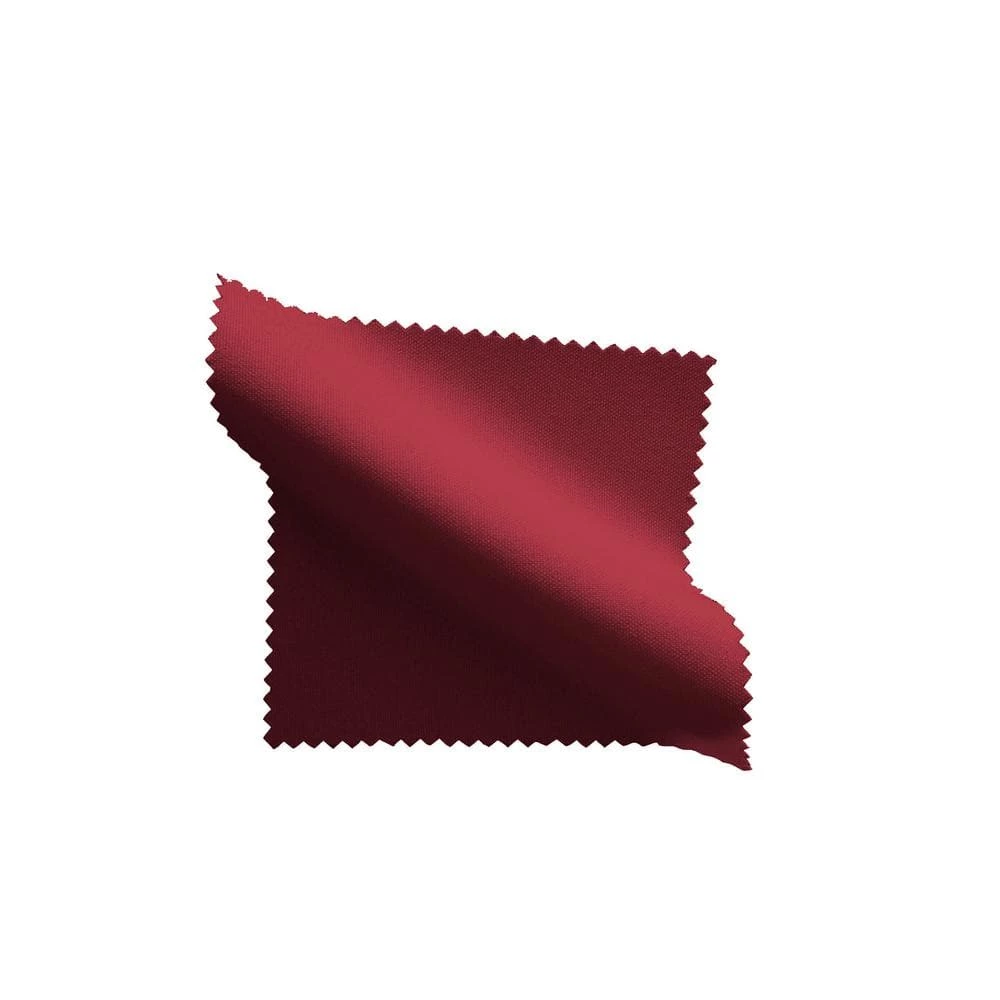 90 in. Cranberry Polyester Poplin Round Tablecloth by LA Linen 4 90 in. Cranberry Polyester Poplin Round Tablecloth by LA Linen - Image 2