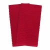 Royale Paprika Solid Cotton Kitchen Towel (Set of 2) by RITZ