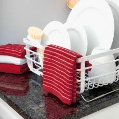 Red Cotton Terry Horizontal Stripe Bar Mop Kitchen Towel Set of 4 by RITZ 9 Red Cotton Terry Horizontal Stripe Bar Mop Kitchen Towel Set of 4 by RITZ -Table Linens Shop reds pinks ritz kitchen towels 90455 4f 1000