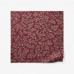 Holiday Floral Vine 20 in. x 20 in. Red Cotton Napkins (Set of 4) by The Company Store 18 Holiday Floral Vine 20 in. x 20 in. Red Cotton Napkins (Set of 4) by The Company Store -Table Linens Shop reds pinks the company store cloth napkins napkin rings 83200d os red c3 1000