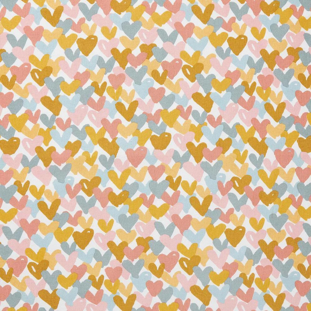 Company Cotton Novelty Hearts Reds/Pinks Geometric Cotton Tea Towel by The Company Store 7 Company Cotton Novelty Hearts Reds/Pinks Geometric Cotton Tea Towel by The Company Store - Image 5