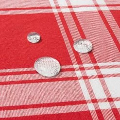 Buffalo Check 84 in. W x 60 in. L Red-White Checkered Cotton Blend Tablecloth by TOWN & COUNTRY LIVING 9 Buffalo Check 84 in. W x 60 in. L Red-White Checkered Cotton Blend Tablecloth by TOWN & COUNTRY LIVING -Table Linens Shop reds pinks town country living tablecloths tc012692tdeca1 600 1f 1000