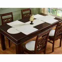 Cotton Solid Braided Ivory Cotton Table Runner by Better Trends -Table Linens Shop turquoises aquas better trends table runners ss rucb1372iv c3 1000