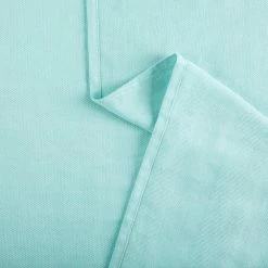 Margarita 60 in. W x 102 in. L Turquoise Textured Cotton Tablecloth by Fiesta -Table Linens Shop turquoises aquas fiesta tablecloths tc013871tnfib2 442 4f 1000