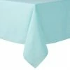 Margarita 60 in. W x 102 in. L Turquoise Textured Cotton Tablecloth by Fiesta -Table Linens Shop turquoises aquas fiesta tablecloths tc013871tnfib2 442 64 1000