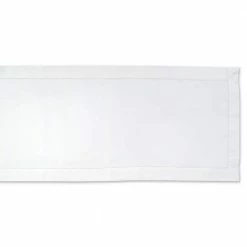 Off-White Hemstitch Cotton Table Runner by DII -Table Linens Shop whites dii table runners camz37116 a0 1000