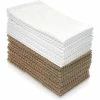 Cotton Hand Towels, Solid Taupe/White 10-Pack by THE CLEAN STORE -Table Linens Shop whites kitchen towels 79369 64 1000