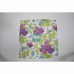 April in Paris 18 in. W x 18 in. H White Floral 100% Polyester Napkins (Set of 4) by Lintex -Table Linens Shop whites lintex cloth napkins napkin rings 482847 4f 1000