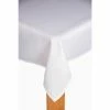 Oxford 52 in. x 70 in. White 100% Polyester Tablecloth by Lintex