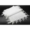 16 in. x 36 in. White Floral Garden Lace Trim Table Runner, White by Manor Luxe -Table Linens Shop whites manor luxe table runners ml161511534white 64 1000