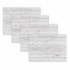 Whitewashed Barn Taupe Polypropylene Placemat Set (4-Pack) by Morgan Home -Table Linens Shop whites morgan home placemats 64 1000 1