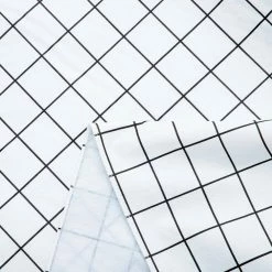 Raystar 60 in. x 84 in Black and White Plaid PEVA Tablecloth Vinyl Tablecloth Party Waterproof Oilproof Tablecloth by RAY STAR -Table Linens Shop whites tablecloths rtb020430597172 1 4f 1000