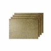 Lacey Gold Metallic Scribble Design Rectangle Placemats (Set of 4) by Dainty Home 2 Lacey Gold Metallic Scribble Design Rectangle Placemats (Set of 4) by Dainty Home -Table Linens Shop yellows golds dainty home placemats 4lacey1218go 64 1000