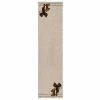 Tack Room 16 in. W x 54 in. L Natural Floral Polyester Table Runner by Heritage Lace