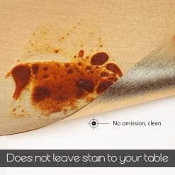 18 in. x 12 in. Gold Vinyl Placemats (Set of 4) by Hillstry -Table Linens Shop yellows golds hillstry placemats wf cdj4 1 4f 1000