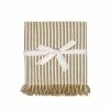 Amelia 14 in. W x 1 in. L Yellow Striped Cotton Table Runner Yellow Ochre Striped Placemats (Set of 8) by HomeRoots -Table Linens Shop yellows golds homeroots table runners 2000389020 64 1000