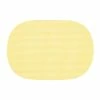 Fishnet 17 in. x 12 in. Lemon PVC Covered Jute Oval Placemat (Set of 6) by Kraftware -Table Linens Shop yellows golds kraftware placemats 13946 64 1000